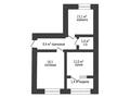 2-бөлмелі пәтер · 56.8 м² · 5/5 қабат, мкр. Алтын орда, бағасы: 26 млн ₸ в Актобе — фото 14