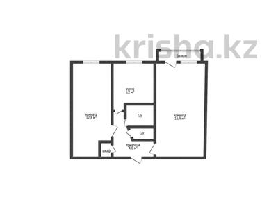 2-бөлмелі пәтер · 44.9 м² · 4/5 қабат, кубеева 12, бағасы: 20 млн ₸ в Костанае