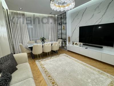 4-комнатная квартира, 135 м², 6/14 этаж, Кабанбай батыра 56а за 132.5 млн 〒 в Астане, Есильский р-н