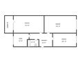 3-комнатная квартира · 61.5 м² · 3/5 этаж, Чкалова за 21.7 млн ₸ в Костанае — фото 12