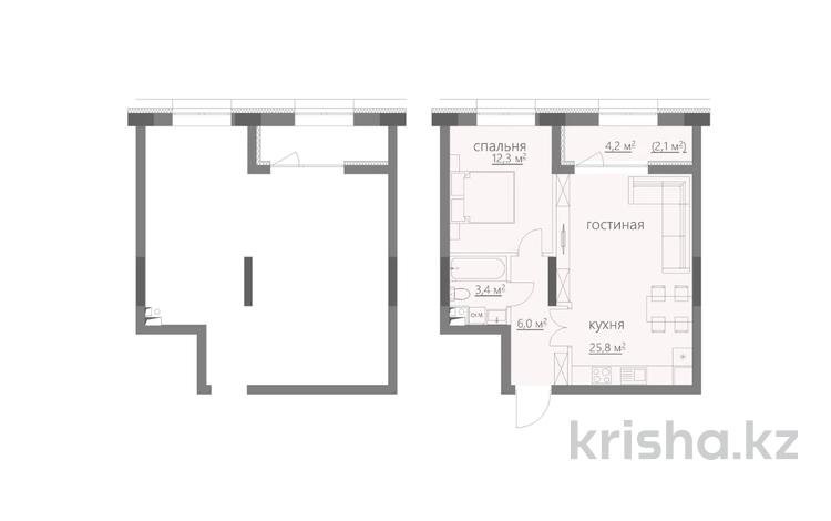 2-комнатная квартира · 51 м², мкр Михайловка , ​Улица Аманжолова 47/1 за 30.6 млн ₸ в Караганде, Казыбек би р-н — фото 2