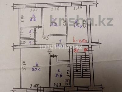 4-бөлмелі пәтер · 89 м² · 5/5 қабат, Качарская 45, бағасы: 21 млн ₸ в Рудном