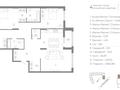 4-бөлмелі пәтер · 133.6 м² · 5/14 қабат, А 32 2Б, бағасы: ~ 121.7 млн ₸ в Астане — фото 2