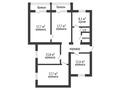5-бөлмелі пәтер · 104.3 м² · 4/6 қабат, мкр Жилгородок, Есет батыра, бағасы: 28.4 млн ₸ в Актобе — фото 13