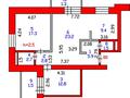 2-комнатная квартира · 78.4 м² · 3/9 этаж, ул. Партизанская 127 за 47 млн ₸ в Петропавловске — фото 11