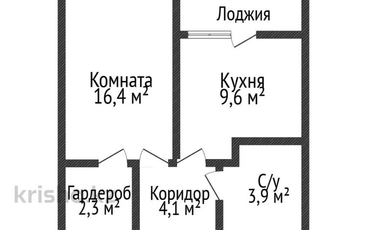 1-бөлмелі пәтер · 39.2 м² · 10/10 қабат, ул. Гашека, бағасы: 21.5 млн ₸ в Костанае — фото 2