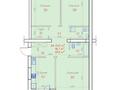 3-бөлмелі пәтер · 107 м² · 1/5 қабат, Алтын орда, бағасы: 32 млн ₸ в Актобе