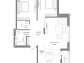 1-комнатная квартира · 38 м² · 9/9 этаж, Толе би 43 за ~ 21.2 млн ₸ в Астане — фото 2