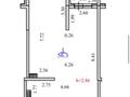2-бөлмелі пәтер · 57.9 м² · 7/7 қабат, мкр Томирис, Рыскулова 103/6, бағасы: 31 млн ₸ в Алматы, Алатауский р-н