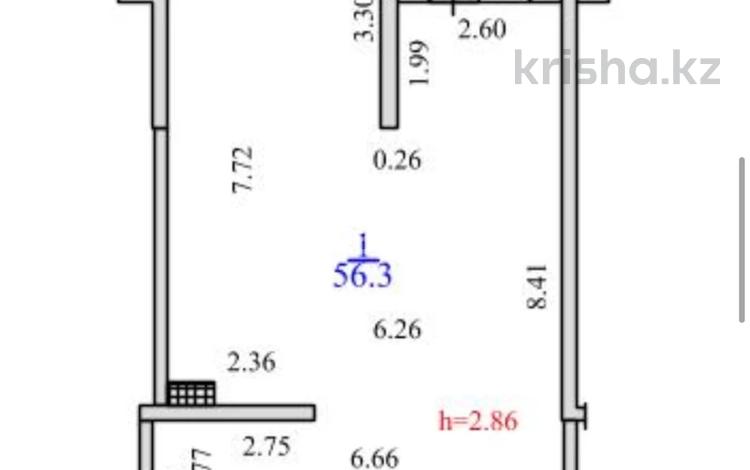 2-бөлмелі пәтер · 57.9 м² · 7/7 қабат, мкр Томирис, Рыскулова 103/6, бағасы: 31 млн ₸ в Алматы, Алатауский р-н — фото 2