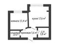 1-комнатная квартира · 47 м² · 2/10 этаж, Газиза Жубановой за 22.5 млн ₸ в Актобе — фото 9
