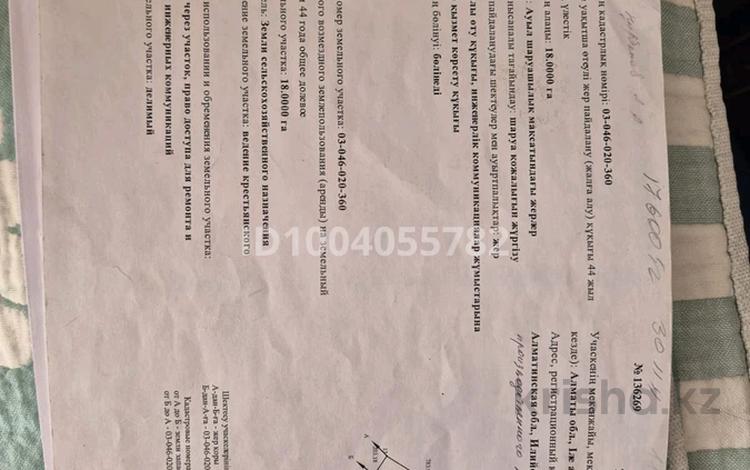 Жер телімі · 18 га, Н. Тлендиев, бағасы: 1.2 млрд ₸ в Караой — фото 2