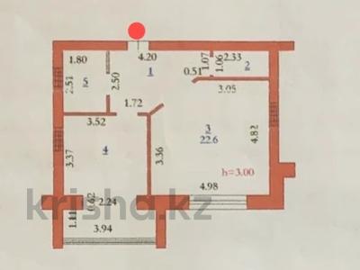 1-комнатная квартира, 55.5 м², 1/5 этаж, мкр. Алтын орда за 14.5 млн 〒 в Актобе, мкр. Алтын орда