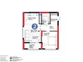 2-комнатная квартира · 51 м² · 6/15 этаж, Бухар жырау 20 за 56 млн ₸ в Астане, Нура р-н — фото 2