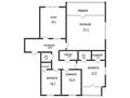 4-комнатная квартира · 151.7 м² · 2/9 этаж, 5 Апреля за 125 млн ₸ в Костанае — фото 34