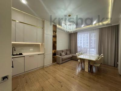 2-комнатная квартира · 60 м² · 9 этаж, Керей и Жанибек хандар 42 за 350 000 ₸ в Астане, Есильский р-н