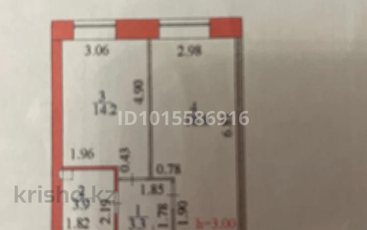 1-комнатная квартира · 40.2 м² · 8/12 этаж, Чингиз Айтматов 77/4 за 28 млн ₸ в Астане, Сарыарка р-н — фото 2
