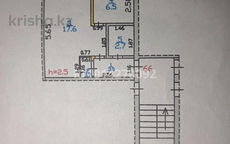 1-бөлмелі пәтер · 31.3 м² · 2/5 қабат, ул. Парковая 39 Б — Возле магазина Арай, бағасы: 5.5 млн ₸ в Шахтинске — фото 2