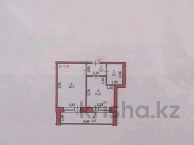 1-комнатная квартира · 45 м² · 5/10 этаж, мкр Кадыра Мырза-Али 11 за 20.6 млн 〒 в Уральске