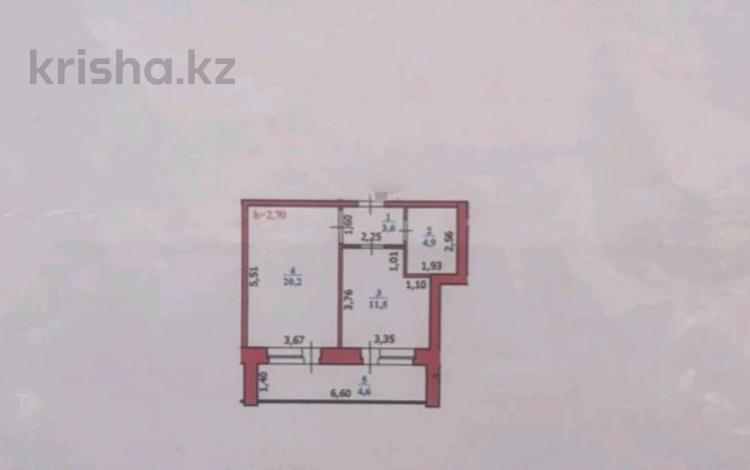 1-бөлмелі пәтер · 45 м² · 8/10 қабат, мкр Кадыра Мырза-Али 11, бағасы: 18 млн ₸ в Уральске — фото 2