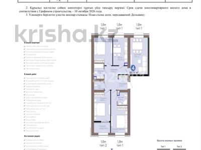 4-бөлмелі пәтер · 93.14 м² · 6/12 қабат, Е 909 29, бағасы: 60 млн ₸ в Астане, Нура р-н