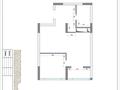 2-комнатная квартира · 47.25 м² · 12/12 этаж, ул. Е 908 24/1 — Улы Дала за ~ 26.9 млн ₸ в Астане, Нура р-н