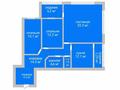 3-комнатная квартира, 103 м², 2/7 этаж, Пр-т. Нурсултана Назарбаева за 49 млн 〒 в Костанае — фото 17