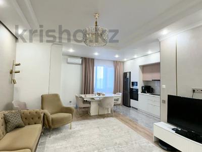 2-бөлмелі пәтер · 57 м² · 6/12 қабат, Рыскулбекова 28/1, бағасы: 44 млн 〒 в Алматы, Бостандыкский р-н
