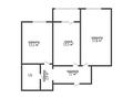 2-комнатная квартира · 61.1 м² · 4/9 этаж, береке 57 за 28 млн ₸ в Костанае — фото 11