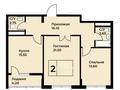 2-комнатная квартира · 75 м² · 4/9 этаж, Казыбек Би 19/1 за ~ 46 млн ₸ в Астане, Нура р-н — фото 4