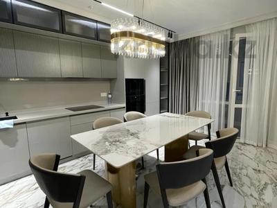 3-комнатная квартира · 120 м² · 4/12 этаж, Розыбакиева 320 — Ескараева за 1.2 млн 〒 в Алматы, Бостандыкский р-н