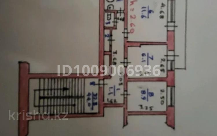 3-комнатная квартира · 58 м² · 3/4 этаж, Толеби 35 за 27 млн 〒 в Каскелене — фото 2