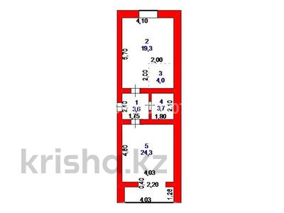 2-комнатная квартира · 54.9 м² · 3/5 этаж, Уалиханова 7А — Набережная за ~ 24.7 млн 〒 в Щучинске