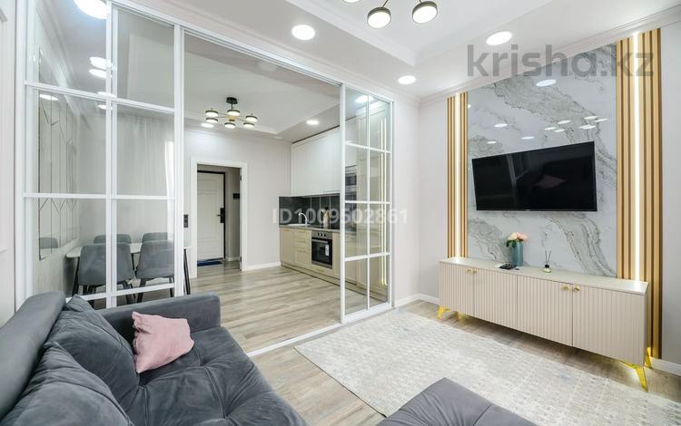 2-комнатная квартира · 55 м² · 5 этаж, Серкебаева 245 за 30 000 ₸ в Алматы, Бостандыкский р-н — фото 2