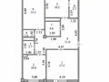 3-комнатная квартира · 81.9 м², Жубан Молдагалиев, 6/1 6/1 за 40 млн ₸ в Астане, Нура р-н — фото 13