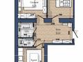 2-комнатная квартира · 65.16 м² · 6/9 этаж, мкр. Алтын орда 4 за 25 млн ₸ в Актобе — фото 2