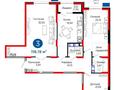 3-бөлмелі пәтер · 116.19 м² · 8/9 қабат, Байдибек би 115/10, бағасы: 70 млн ₸ в Шымкенте, Абайский р-н — фото 25