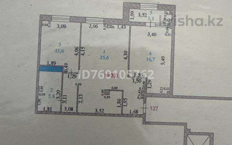 2-бөлмелі пәтер · 73 м² · 8/9 қабат, Нұрсая ш/а., Мкрн Нурсая 1, бағасы: 18.4 млн ₸ в Атырау, мкр Нурсая — фото 5