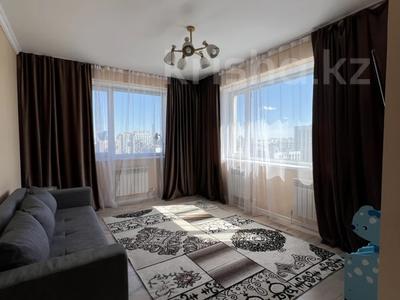 2-комнатная квартира · 54.4 м² · 19/24 этаж, Кайыма Мухамедханова 15 за 240 000 〒 в Астане, Нура р-н