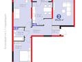 3-комнатная квартира · 83.2 м² · 5/6 этаж, Кайрат микрорайон 716/16 за 46.5 млн ₸ в Алматы, Турксибский р-н
