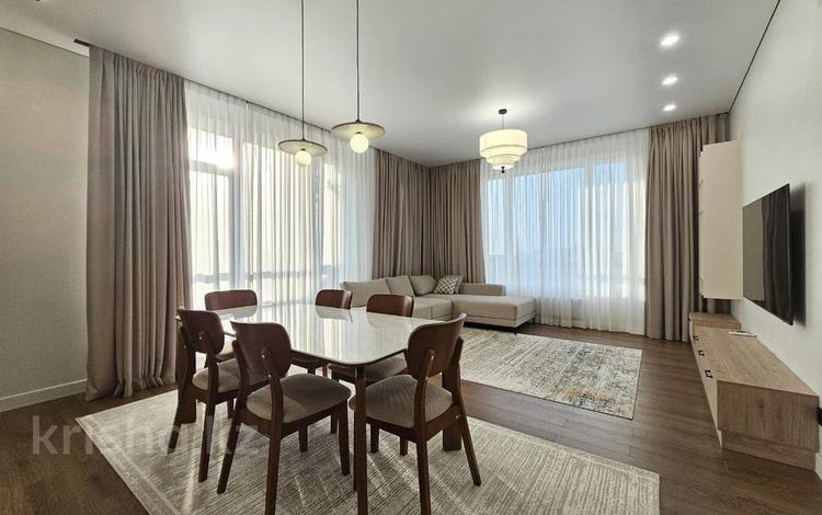 3-комнатная квартира · 100 м² · 5/19 этаж, Аль-Фараби 41 за 1.1 млн ₸ в Алматы, Бостандыкский р-н — фото 2