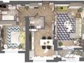 2-комнатная квартира · 72 м² · 8/21 этаж, ул. Варламова 27А за 70 млн ₸ в Алматы, Алмалинский р-н — фото 16