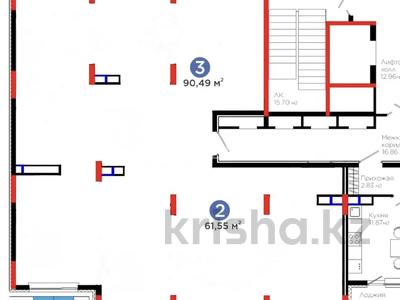 5-бөлмелі пәтер · 152.4 м² · 3/9 қабат, Е 900 8, бағасы: 130 млн ₸ в Астане, Нура р-н