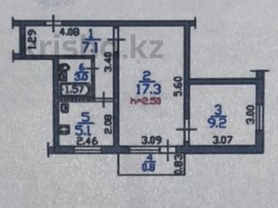 2-комнатная квартира · 42.5 м² · 5/5 этаж, Владимира Радостовца за 27 млн ₸ в Алматы, Алмалинский р-н