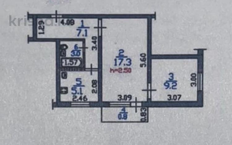 2-комнатная квартира · 42.5 м² · 5/5 этаж, Владимира Радостовца за 27 млн ₸ в Алматы, Алмалинский р-н — фото 11