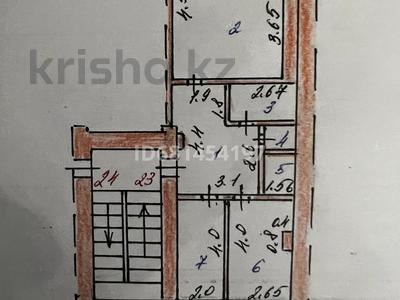 2-комнатная квартира · 57.7 м² · 3/3 этаж, мкр Новый Город, Абая 36 за 19 млн 〒 в Караганде, Казыбек би р-н