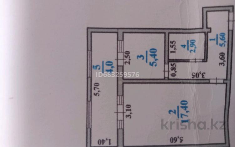 1-комнатная квартира, 36 м², 5/5 этаж, Алдиярова — Адырбекова за 11.5 млн 〒 в Шымкенте, Аль-Фарабийский р-н — фото 17
