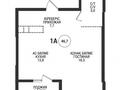 1-комнатная квартира · 46.8 м² · 7/16 этаж, Каныша Сатпаева 90/55Б БЕЗ КОМИССИИ за ~ 45.9 млн ₸ в Алматы, Бостандыкский р-н — фото 2