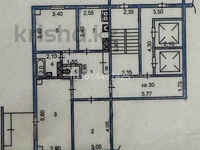 4-комнатная квартира · 65.8 м² · 11/12 этаж, Тауке хана 29 — Пересечение Кунаева и Тауке хана за 33 млн ₸ в Шымкенте, Аль-Фарабийский р-н