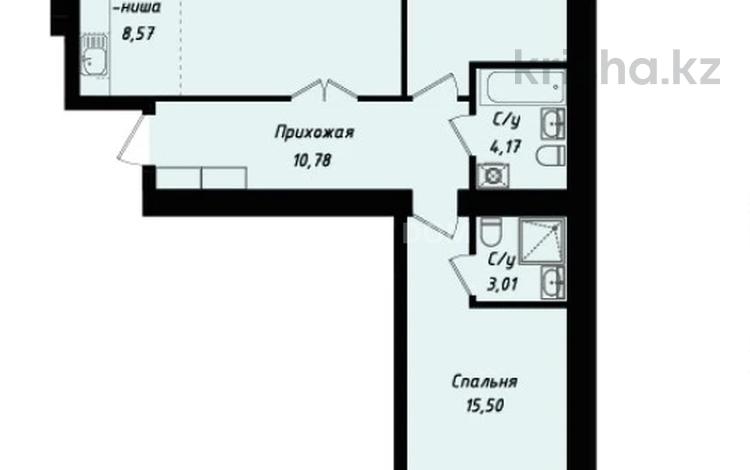 3-комнатная квартира, 75.5 м², Казыбек Би 1 — Толе Би за ~ 26.6 млн 〒 в Астане, Есильский р-н — фото 10
